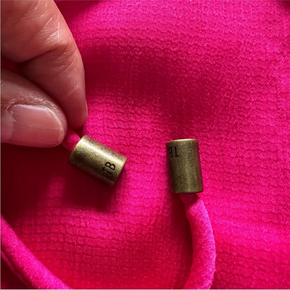 Ted Baker Fuchsia Mini Dress with Ruffle Hem - Picture 10 of 11